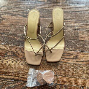 Aeyde Strappy Sandals - Tan